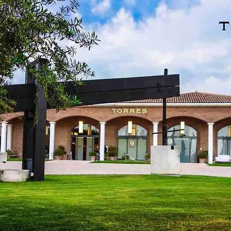 Villa Oasis Entre Vinedos Cerca De Barcelona Con A A Y Piscina Climatizada Caserio de Ca'n Rosell