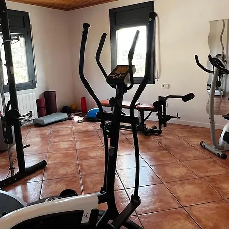 Oasis Entre Vinedos Cerca De Barcelona Con A A Y Piscina Climatizada Caserio de Ca'n Rosell